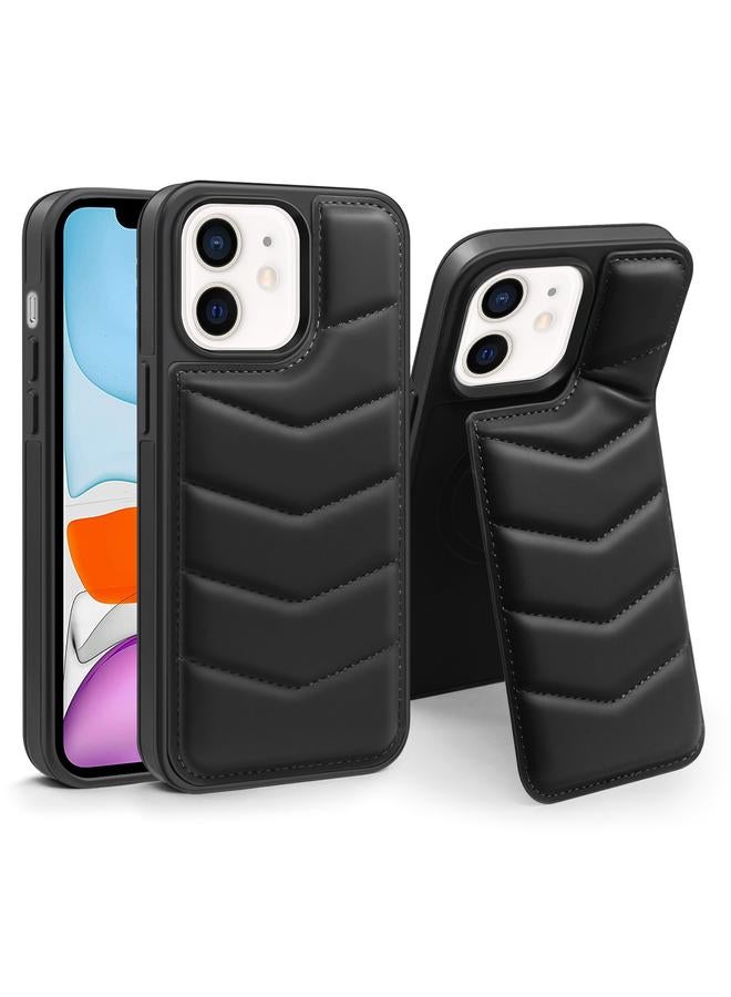 Zaboon Case For iPhone 11 Down Jacket Card Bag Holder MagSafe Phone Case - Image 1