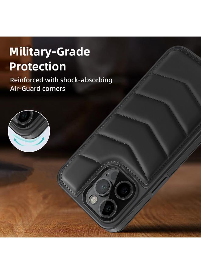 Zaboon Case For iPhone 11 Down Jacket Card Bag Holder MagSafe Phone Case - Image 4