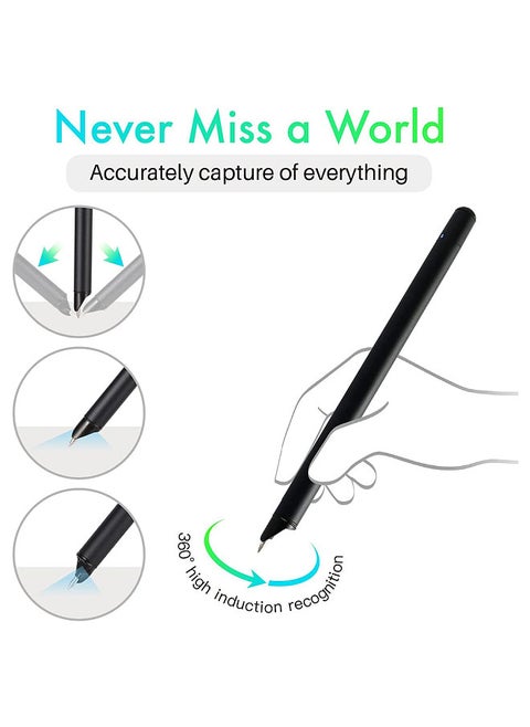 Notebook Digital Pen Smart Pen Writing Set Includes Smartpen Smart A5 PU Leather Notebook & Reusable Writing Tablet & B5 Paper BT Wireless Connection