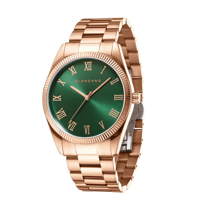 Giordano Classic Formal Analog Watch for Men with Stainless Steel Strap and Roman Numeric Indices -GZ-50112 - Image 1