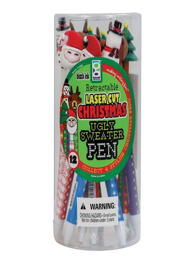 Geddes Raymond Geddes Ugly Sweater Christmas Pen (Pack of 12) - Image 1