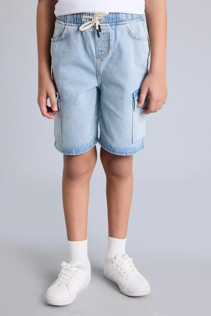 ديفاكتو Boy Elastic Band Shorts