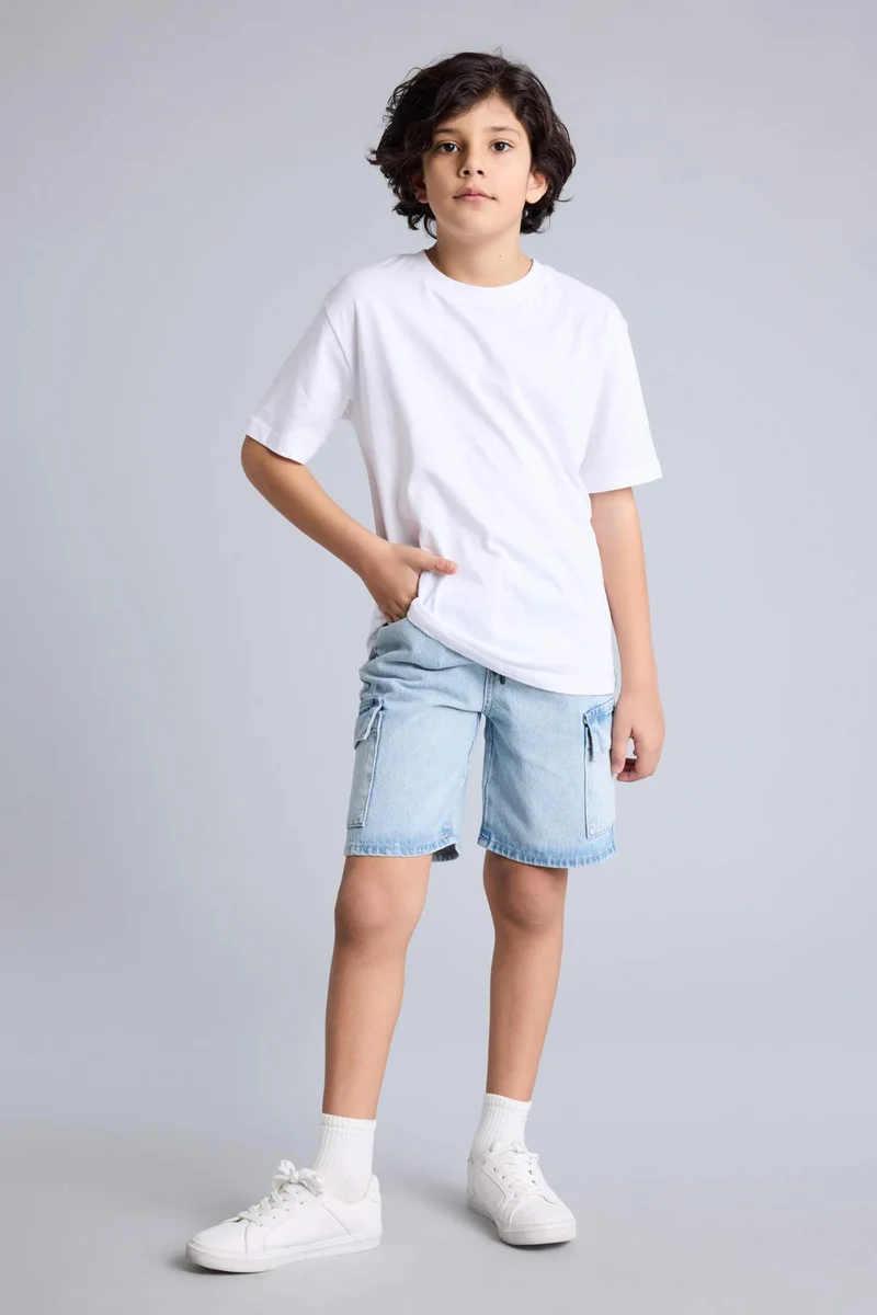 ديفاكتو Boy Elastic Band Shorts