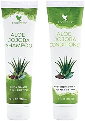 ALOE VERA Forever Living Aloe Jojoba Shampoo and Conditioner Twin Pack New Stock