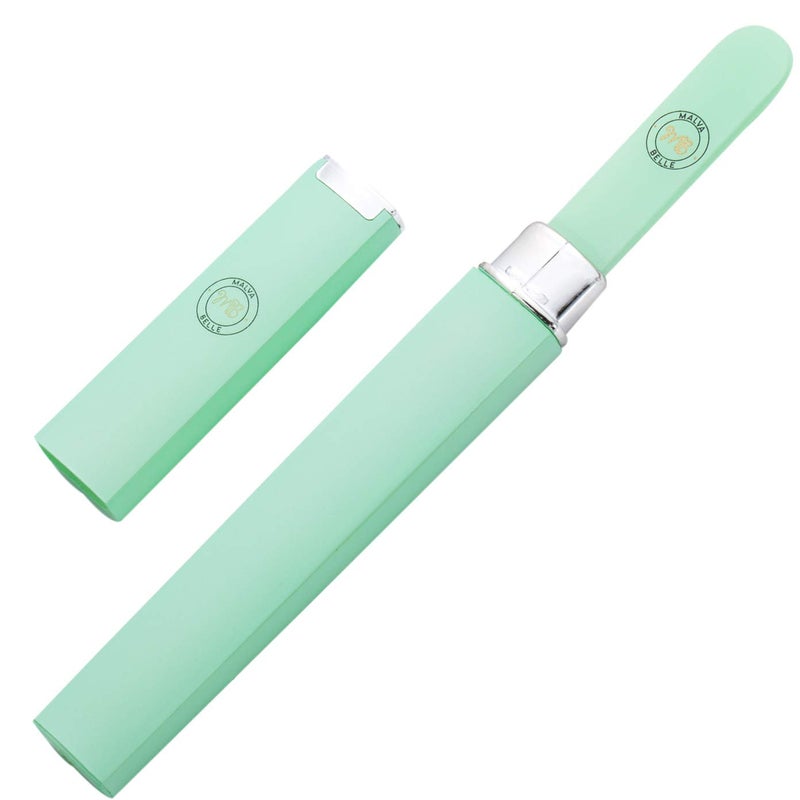 Malva Belle Best Crystal Glass Nail File for Women Nail File Travel Case Nail File Set Heavy Duty Nail File for Natural Nails Gel Professional Nail Shaper Nail Essentials Pastel 2mm