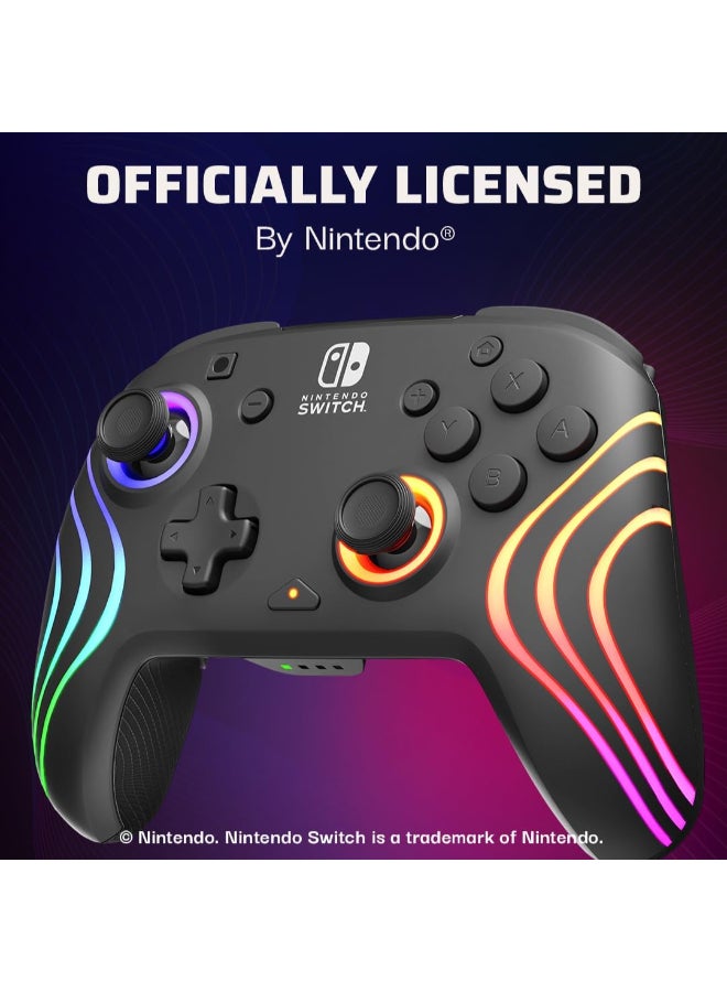pdp Afterglow Wave Plus (Black) Switch Wireless Controller - Image 5