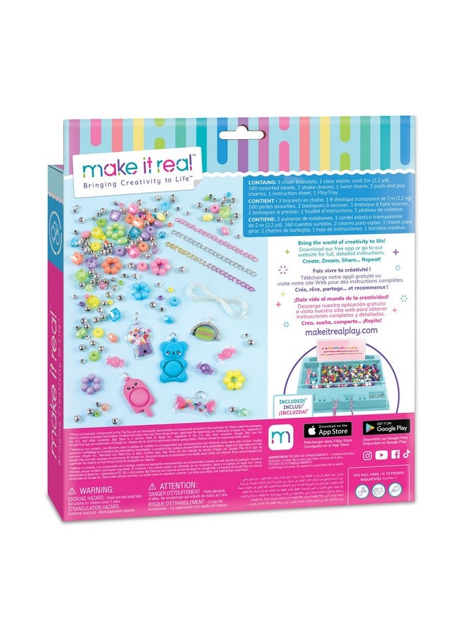 Make It Real Make It Real DIY Toys Set - Pop! Shake! Twist! DIY Bracelet Kit  - Image 2