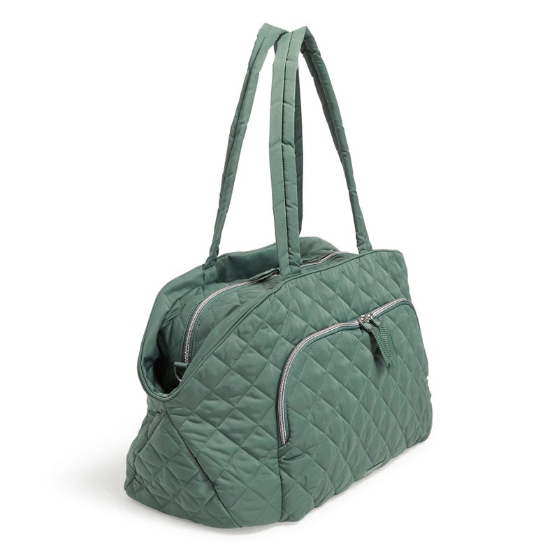 Vera Bradley Women's Performance Twill Weekender Travel Bag, Olive Leaf, One Size - Image 2