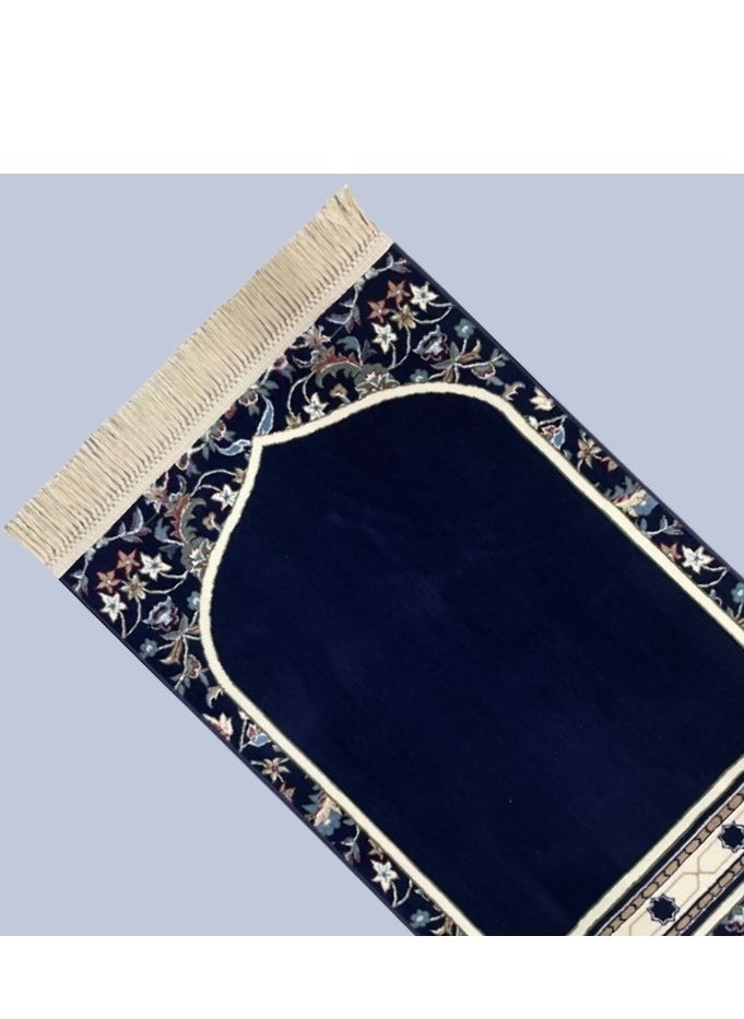 RAWDA RUGS - Prayer Mat 8mm - [110x70 cm] Inspired by Haramain & Al-Masjid An-Nabawi - Comfortable Madina Sujadah for Adults - Ideal Gift, Made in Madina Al-Munawara, Saudi Arabia - Image 1