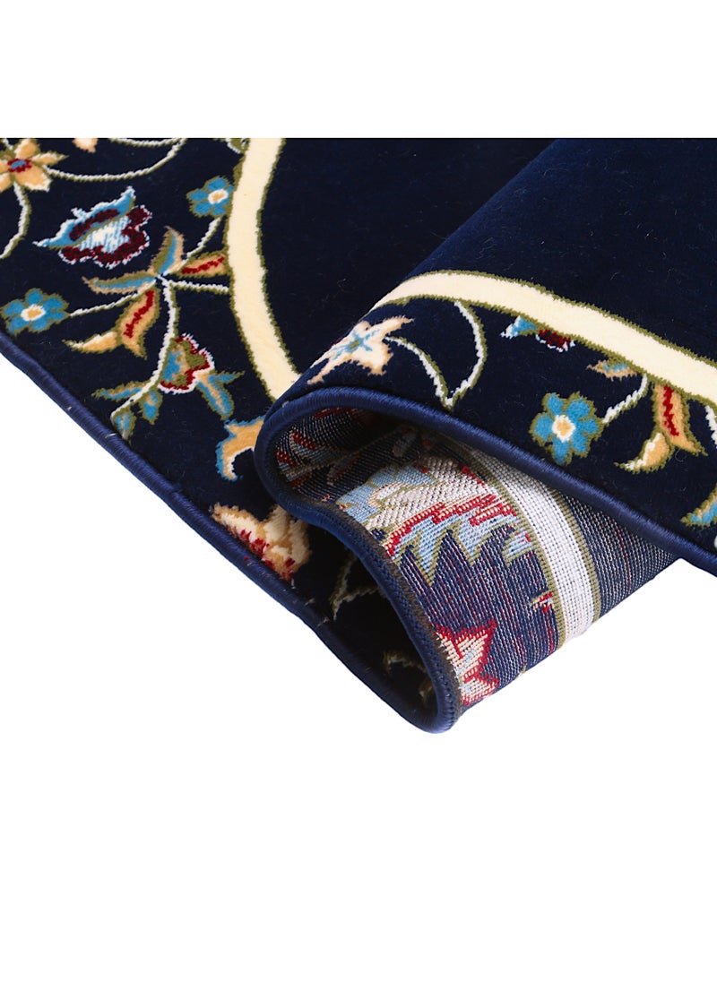 RAWDA RUGS - Prayer Mat 8mm - [110x70 cm] Inspired by Haramain & Al-Masjid An-Nabawi - Comfortable Madina Sujadah for Adults - Ideal Gift, Made in Madina Al-Munawara, Saudi Arabia - Image 1