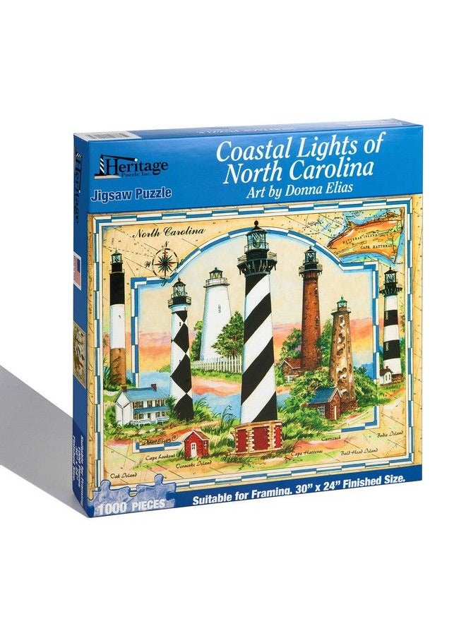 Heritage Coastal Lights Of North Carolina Jigsaw Puzzle 1000 Pieces - pzsku/Z6E3C08B1FD8C692A4A8FZ/45/_/1692172035/2b2929b4-9c29-4b7e-900f-e2021840a5d0