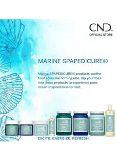 CND Spa Pedicure Marine Cooling Masque for The Feet, 552 g / 19.5 oz  - Image 4