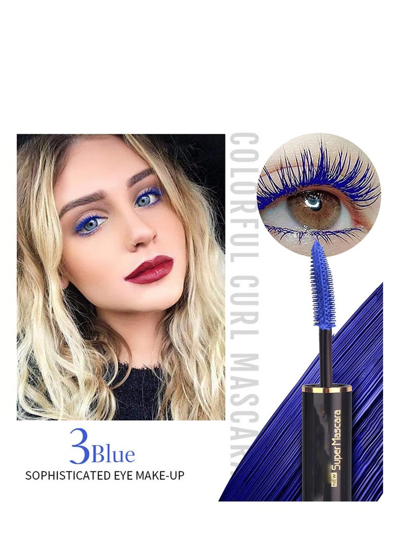 Generic - 5 Color Waterproof Mascara Set Long Lasting Thick Volumizing Lengthening Eyelash Makeup for Defined Curl and False Lash Effect - Image 1