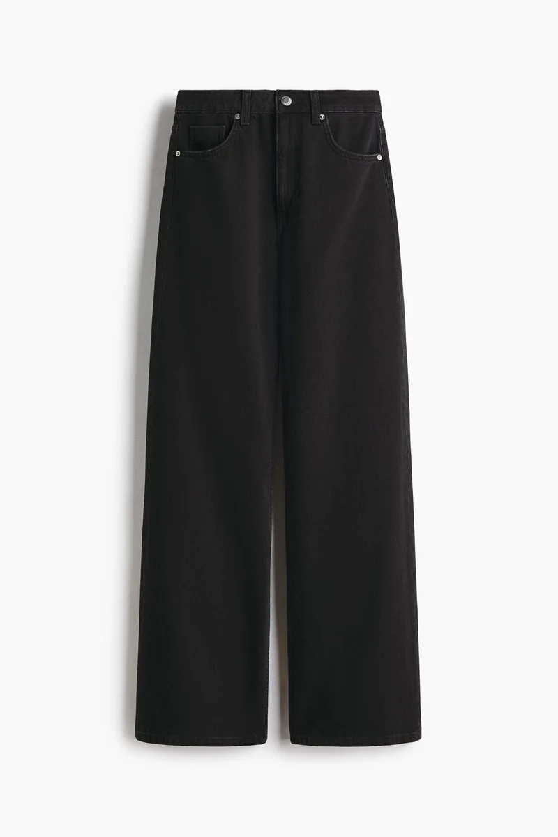 H&M  Wide Ultra High Jeans for Women | Best Price UAE