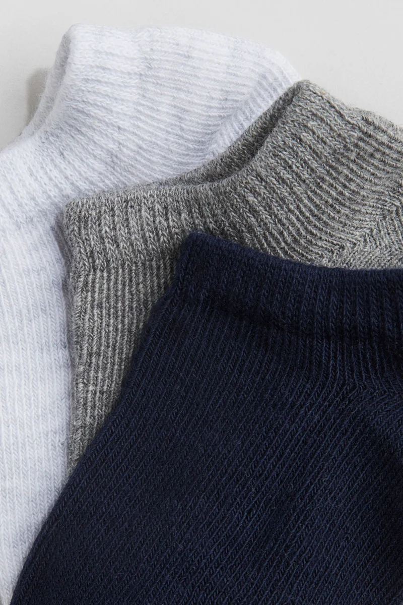 H&M 10-pack shaftless socks
