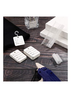 XiuWoo 15000 Pieces J Hook Fasteners, Tagging Gun Accessories Clothing Tag Barbs Plastic Fasteners Hanging Attachments for Label, Standard Barbs, 3 Sizes 1.5 Inch 2.2 2.8 Inch(Each 5000)  - Image 2