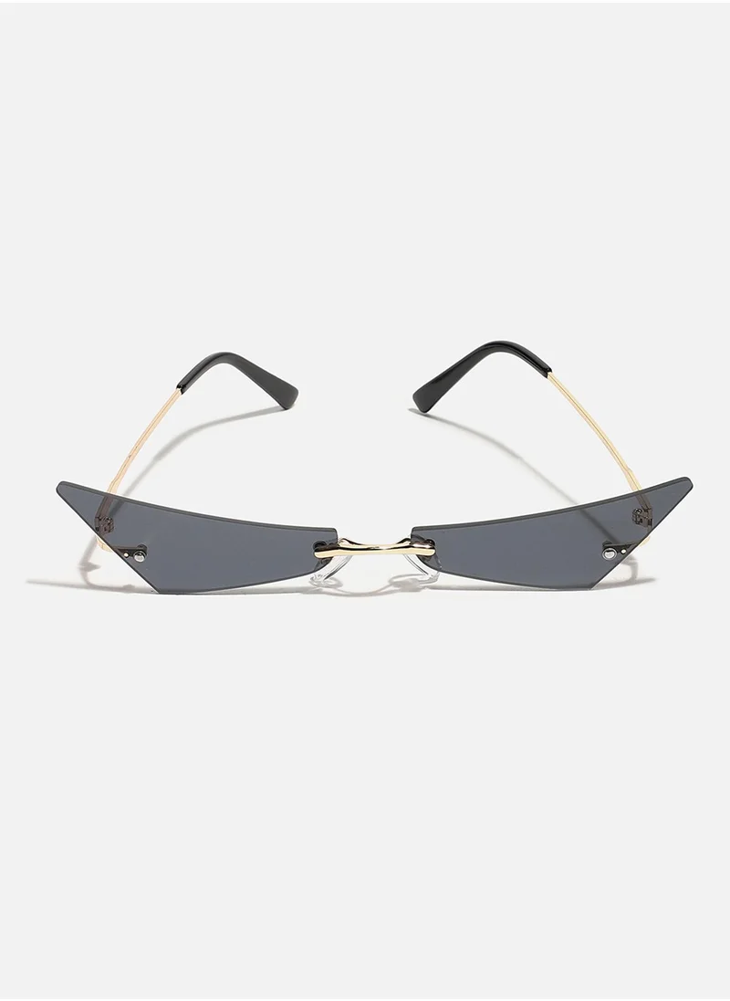 Haute Sauce Frame Tinted Lens Cat Eye Sunglasses