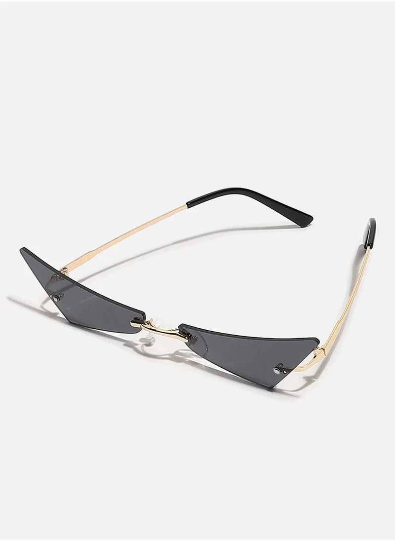 Haute Sauce Frame Tinted Lens Cat Eye Sunglasses