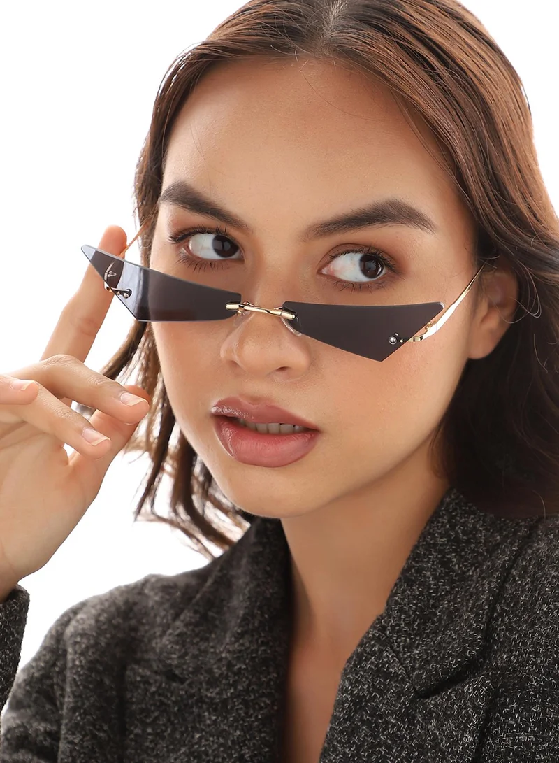 Haute Sauce Frame Tinted Lens Cat Eye Sunglasses