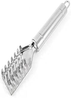 Pass Pass pass pass Stainless Steel Fish Scale Remover Cleaner Fish Scaler (Pack of-1) 