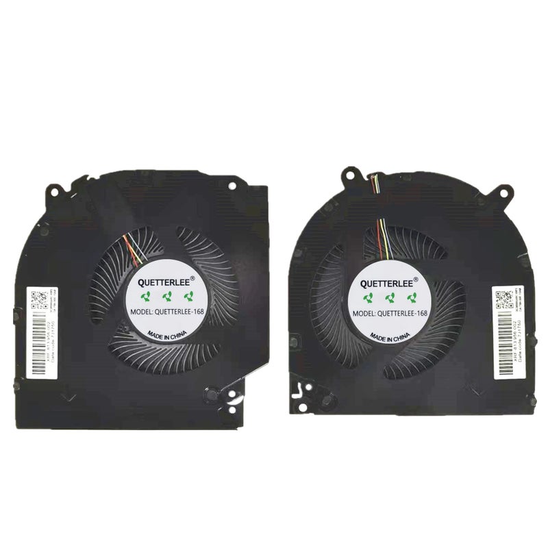 Laptop CPU GPU Cooling Fan MG75091V1-C180-S9A MG75091V1-C190-S9A DC12V 9.60W For HP By Gaming VICTUS 16-R TPN-C169 N44738-001 - Image 1