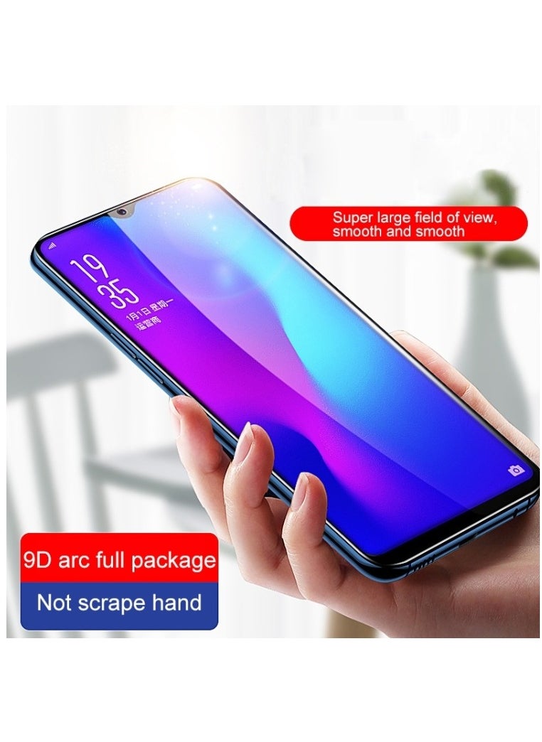 تيمبرد غلاس واقي شاشة بحواف سوداء من الزجاج المقوى 9D متوافق مع هاتف Samsung Galaxy A34  - Image 5
