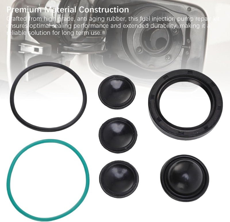 Aramox 24465785, 7pcs Fuel Injection Pump Repair Kit for Vectra C Signum H Zafira B with Anti Aging Rubber, Long Lasting Maintenance, Suitable for Z22yh Engine - Image 5