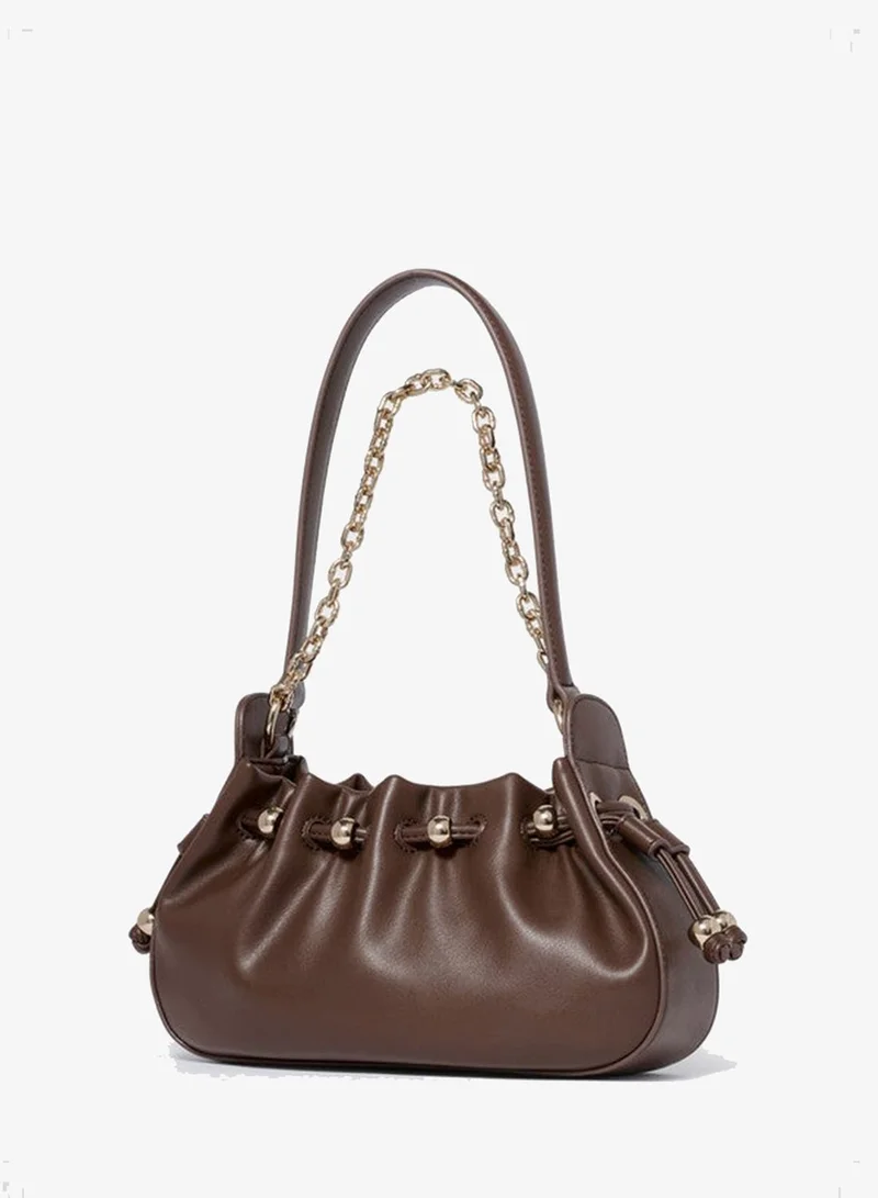 forever new  DAKOTA Textured Chain Shoulder Bag for Women | Best Price UAE