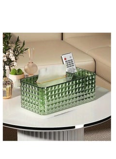 Generic Tissue Box Holder, Tissue Dispenser, Tissue Box Organizer, Desktop Decoration Organizer Multi-colour  - Image 1