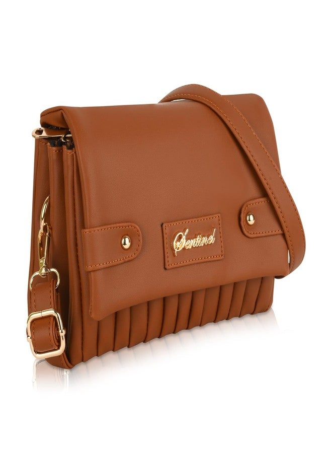 SENTINEL Shoulder Sling Crossbody Bag for Women | Solid Stylish Purse For Girls - Image 1