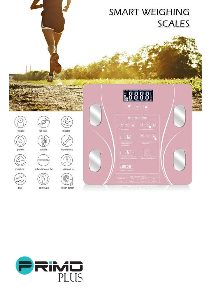 بريمو بلس ميزان ديجيتل إلكتروني ذكي عالِ الدقة لقياس الوزن ومؤشر كتلة الجسم - Image 3