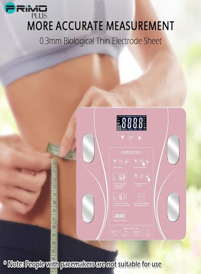 بريمو بلس ميزان ديجيتل إلكتروني ذكي عالِ الدقة لقياس الوزن ومؤشر كتلة الجسم - Image 4