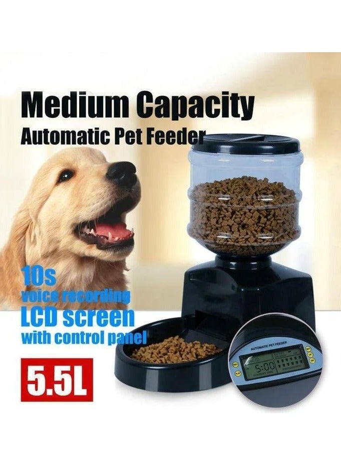 DISPENSE-RITE Pet Feeder -17 Automatic Pet Feeder Programmable Food Dispenser for Medium / Small Pet Puppy / Kitten - Image 1