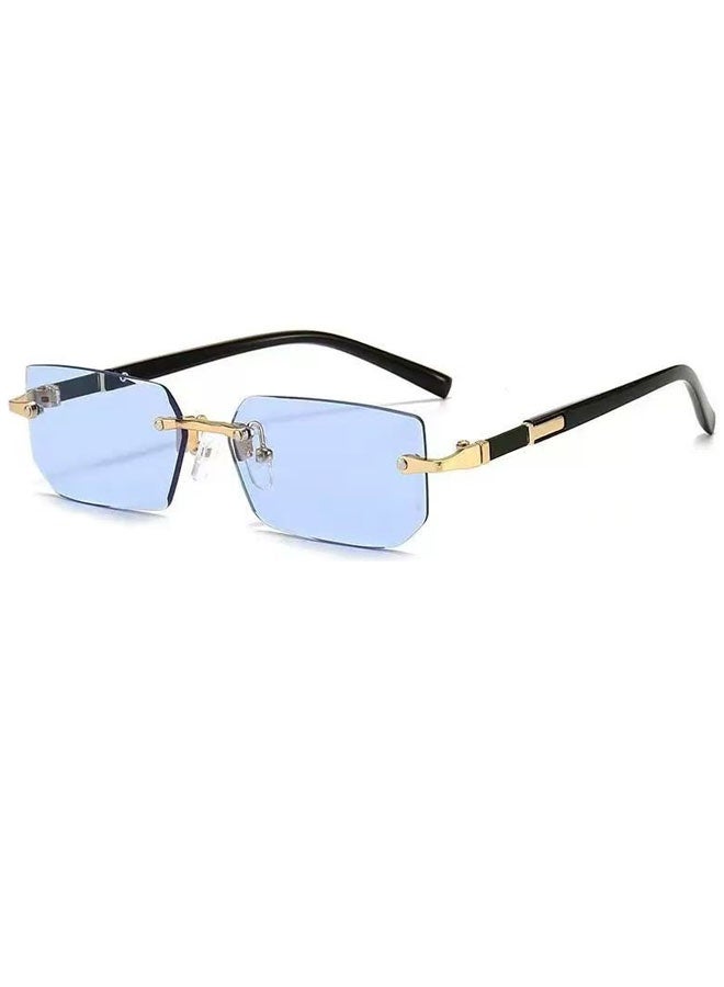 Men's and women's retro sports fashion anti-ultraviolet sunglasses goggles sunglasses - Image 1