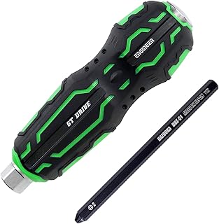 Engineer مهندس مهندس ثريدسورس GT درايف 01 مقبض كرة من خلال السائق مع دعامة + رقم 2 DZ-71 مع بت لإزالة المسامير المكسورة - Image 1