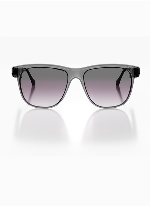 XEON 5 SMARTGLASSES | SOLOS AIRGO™ 3 -grey color-Smart Glasses for iPhone and Android. Chat GPT personal assistant. Solos multi language group translate. AI coach. Whisper® Technology.  Whisper® Messeges & Events. Up to 10 hours battery life. BT 5.2 an BLE Wireless. ~ 33ft in open space.