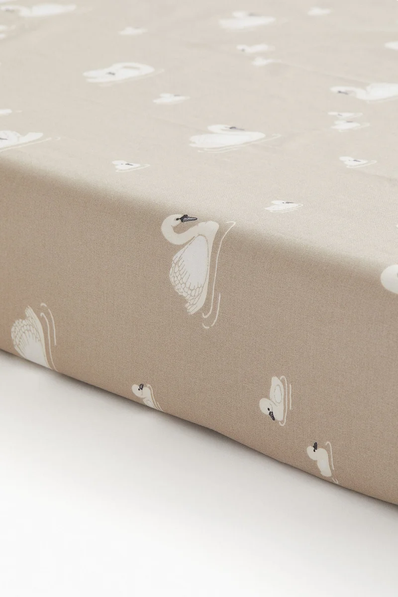 H&M Cot fitted sheet