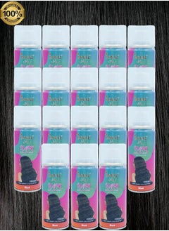 18 Pieces Roval Temporary Hair Color Spray Black