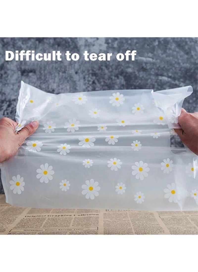 PAPERSAY 50-Piece Reusable Plastic Gift Bags with Handles for Wedding and Party Favors, Candy and Cake Packaging (18*10*25cm)  - Image 5