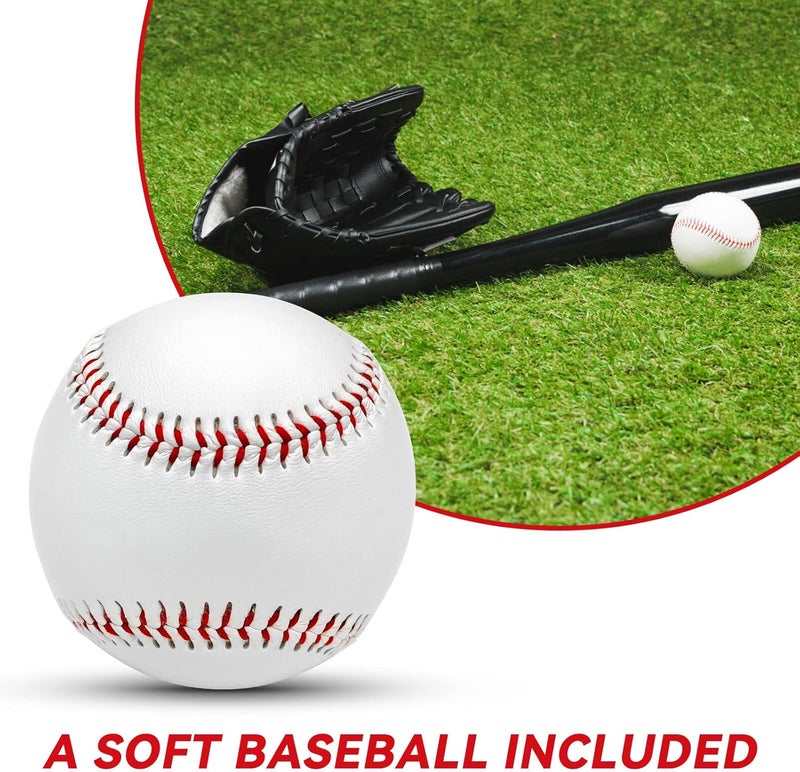 Aoutacc Baseball Gloves Softball Glove,12.5 Player Preferred Wear-Resistant PU Material Thicken Softball Fielding Glove,Left Hand Gloves Right Hand Throw for Youth Adult - Image 2