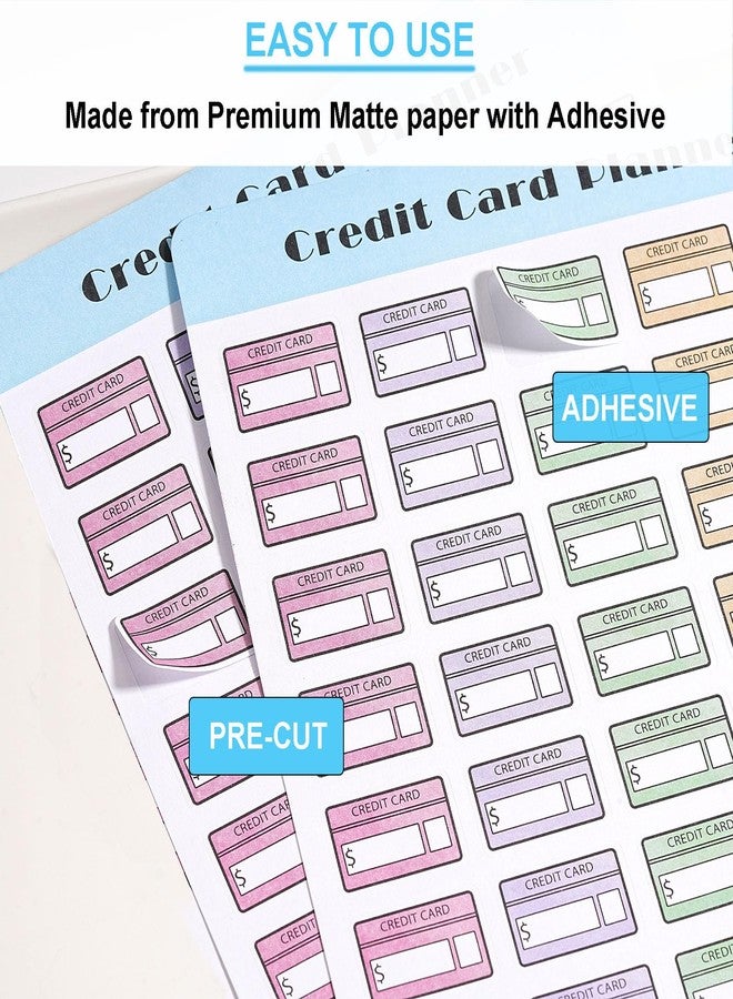 MANWU Credit Card Bill Due Stickers Payment Planner Reminder Stickers for Happy Planner,Agenda,Calendars, Budget Planning,scrapbooks - Image 3