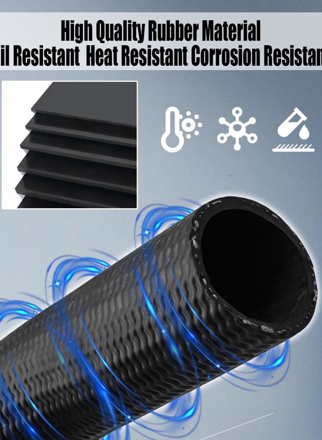 QAGGUM Upper & Lower Radiator Hoses Set Fit for Toyota Tacoma 1995-2004 4Runner 1996-2002 Replace 16571-62070 16572-62090 3.4L V6 - Image 2