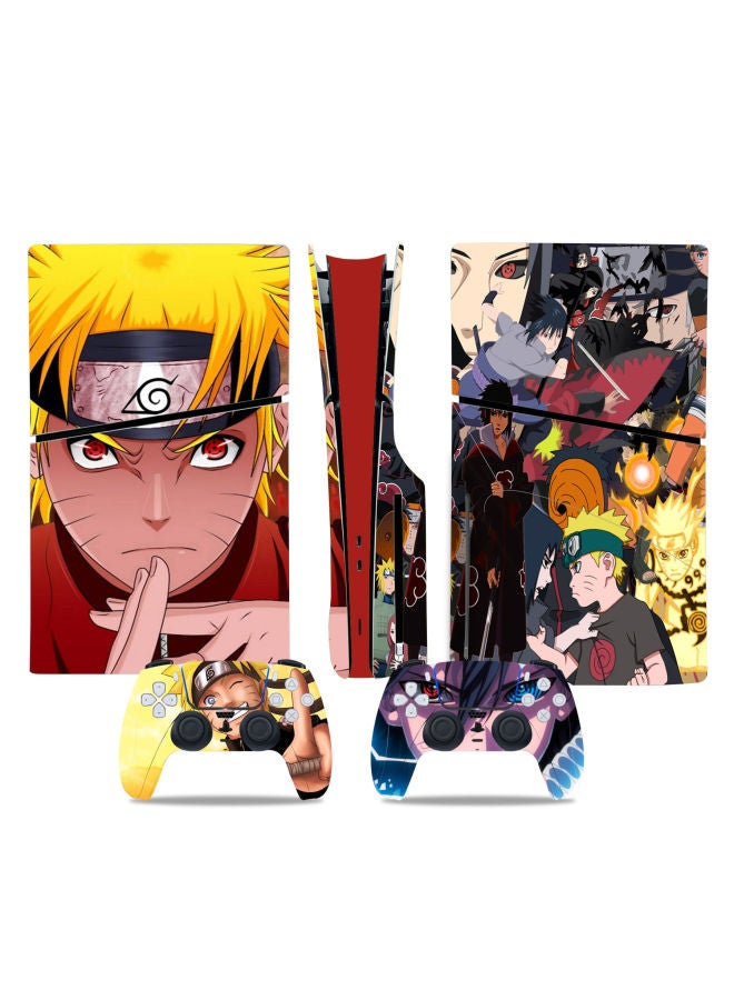 Ps5 Slim Console Skin Sticker Cartoon Protective Film Pain Relief Patch Digital Computer Game Protective Film-Color:TN-P5SDisc-0558 - Image 1