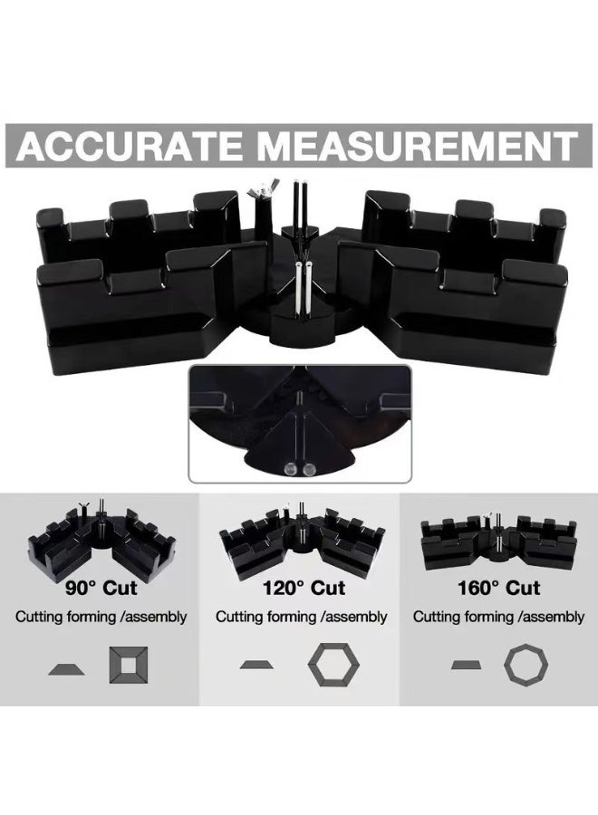 general Bevel and mitre box 2-in-1 function bevel miter frame for cutting precision miter with scale - Image 3