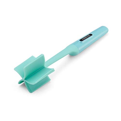 Farberware Heat Resistant Nylon Meat and Potato Masher, Safe for Non-Stick Cookware, Aqua Sky - Image 2
