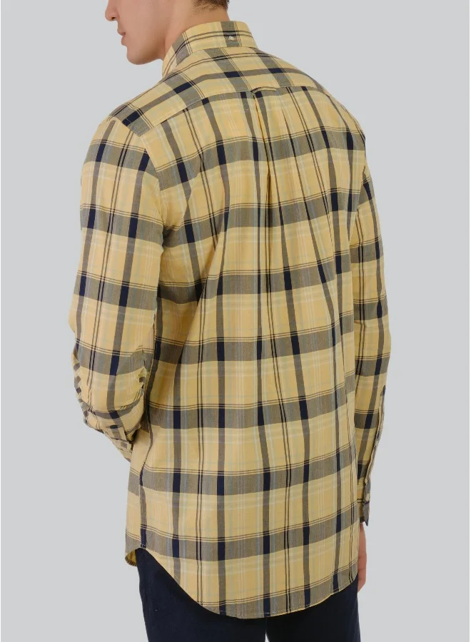 GANT Regular Fit Colorful Poplin Check Shirt