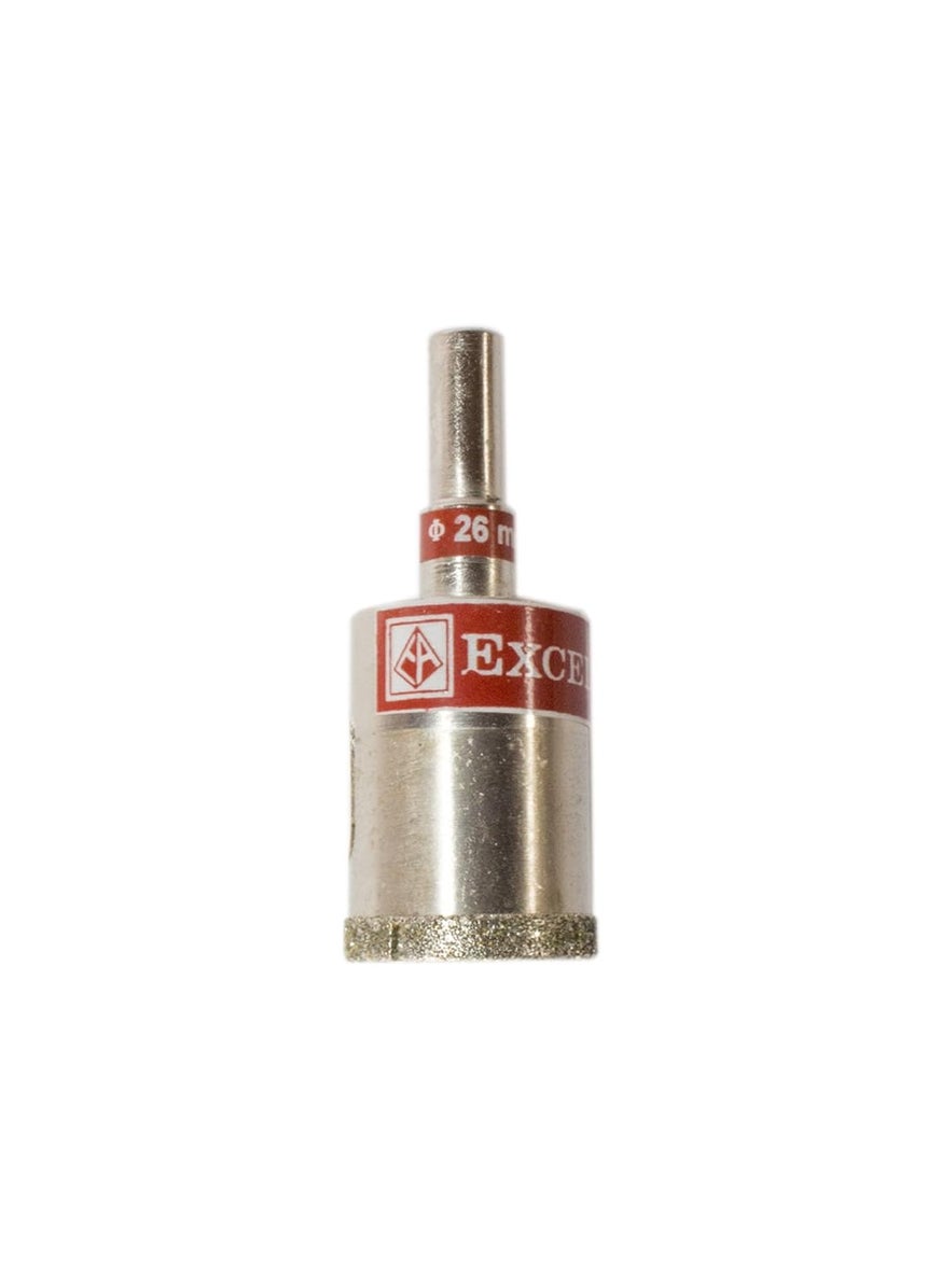EXCEL IMPEX - Excel Impex Glass Drill Bit10 mm Dia Set of 2 26 mm - Image 1