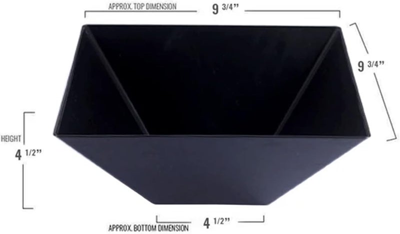 Smarty Had A Party soup bowls Black 24 Bowls 3 qt Serving Bowls - Image 2