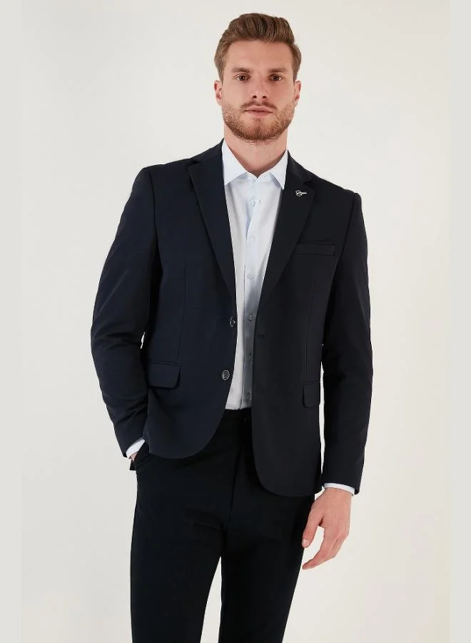 Buratti Slim Fit 6 Drop Double Slit Blazer Jacket Men's JACKET BASELNA