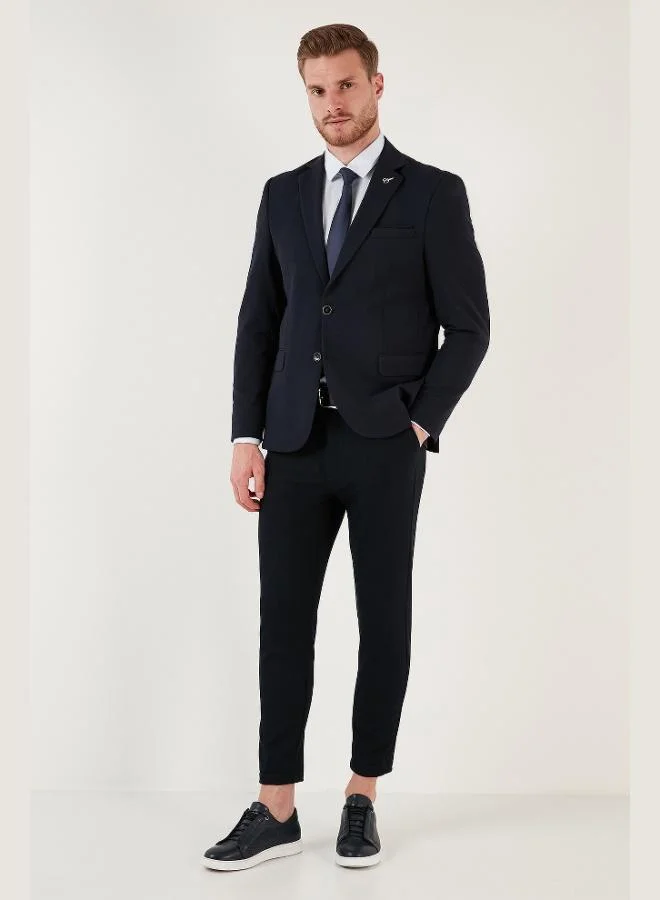 Buratti  Buratti Slim Fit 6 Drop Double Slit Blazer Jacket Men's JACKET BASELNA for Men | Best Price UAE